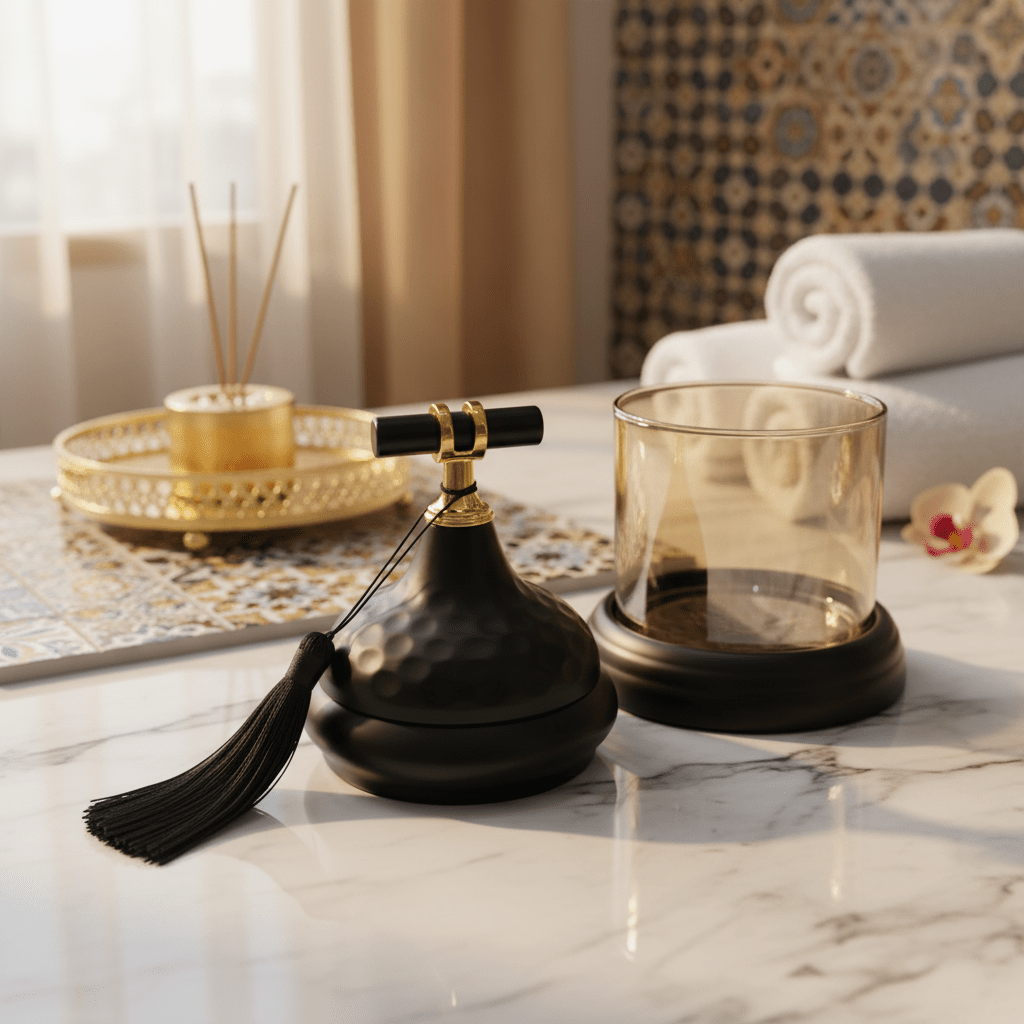 AKDC Large Glass Storage Container with Strong Black Metal Lid – Elegant Multipurpose Kitchen Canister for Coffee, Sugar, Tea, Snacks and Dry Ingredients, Modern Countertop Storage, Size 20 × 13 cm - Al Kabayel Discount CentreAKDC Large Glass Storage Container with Strong Black Metal Lid – Elegant Multipurpose Kitchen Canister for Coffee, Sugar, Tea, Snacks and Dry Ingredients, Modern Countertop Storage, Size 20 × 13 cmJars & Food SaversAKDCAl Kabayel Discount Centre