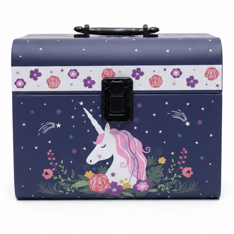AKDC Large Navy Blue Unicorn Printed Cardboard Gift Box with Handle for Event Favors, Birthday Gifts & Treat Packaging – 21×16.5 cm - Al Kabayel Discount CentreAKDC Large Navy Blue Unicorn Printed Cardboard Gift Box with Handle for Event Favors, Birthday Gifts & Treat Packaging – 21×16.5 cmPacking & Wrapping SuppliesAKDCAl Kabayel Discount Centre