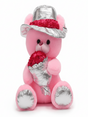AKDC Large Pink Teddy Bear (50 cm) with Hat – Special Edition - Al Kabayel Discount CentreAKDC Large Pink Teddy Bear (50 cm) with Hat – Special EditionToysAKDCAl Kabayel Discount Centre