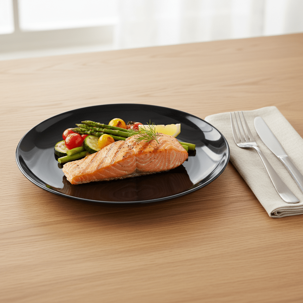 AKDC Large Plastic Dinner Plate – 24 cm (Assorted Colors) - Al Kabayel Discount CentreAKDC Large Plastic Dinner Plate – 24 cm (Assorted Colors)PlatesAKDCAl Kabayel Discount Centre