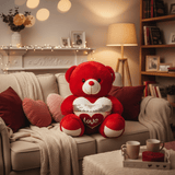 AKDC Large Red Color Teddy Bear (50 cm) – Classic Love Gift - Al Kabayel Discount CentreAKDC Large Red Color Teddy Bear (50 cm) – Classic Love GiftToysAKDCAl Kabayel Discount Centre