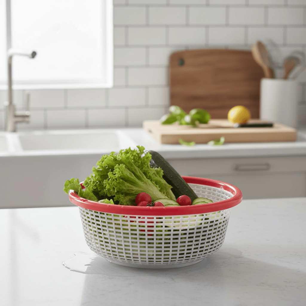 AKDC Large Round Plastic Fruit & Vegitable Colander – 32cm (Assorted Colors) - Al Kabayel Discount CentreAKDC Large Round Plastic Fruit & Vegitable Colander – 32cm (Assorted Colors)Kitchen Utensils & GadgetsAKDCAl Kabayel Discount Centre