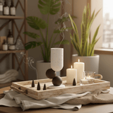 AKDC Large White Ceramic Cylindrical Incense Burner – Decorative and Functional Aromatherapy Accessory for Home – 23 cm - Al Kabayel Discount CentreAKDC Large White Ceramic Cylindrical Incense Burner – Decorative and Functional Aromatherapy Accessory for Home – 23 cmCeramic Incense BurnerAKDCAl Kabayel Discount Centre