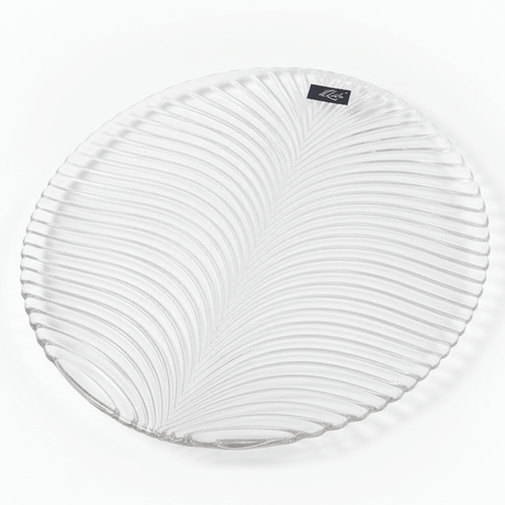 AKDC Leaf - Shaped Glass Cake Plate – Decorative Platter for Cakes, Pastries & Dessert Presentation 30×28 cm - Al Kabayel Discount CentreAKDC Leaf - Shaped Glass Cake Plate – Decorative Platter for Cakes, Pastries & Dessert Presentation 30×28 cmserving traysAKDCAl Kabayel Discount Centre