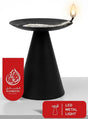 AKDC LED Metal Candle Light – Matte Black | 10×9 cm - Al Kabayel Discount CentreAKDC LED Metal Candle Light – Matte Black | 10×9 cmHome Décor AccentsAKDCAl Kabayel Discount Centre