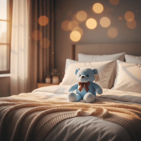 AKDC Light Blue Bear Plush Toy 38cm Soft Stuffed Teddy Bear Gift for Kids Bedroom Decor - Al Kabayel Discount CentreAKDC Light Blue Bear Plush Toy 38cm Soft Stuffed Teddy Bear Gift for Kids Bedroom DecorToysAKDCAl Kabayel Discount Centre