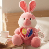 AKDC Light Pink Bunny Soft Plush Toy with Love Text Print – 30 cm Stuffed Animal Gift Toy - Al Kabayel Discount CentreAKDC Light Pink Bunny Soft Plush Toy with Love Text Print – 30 cm Stuffed Animal Gift ToyToysAKDCAl Kabayel Discount Centre