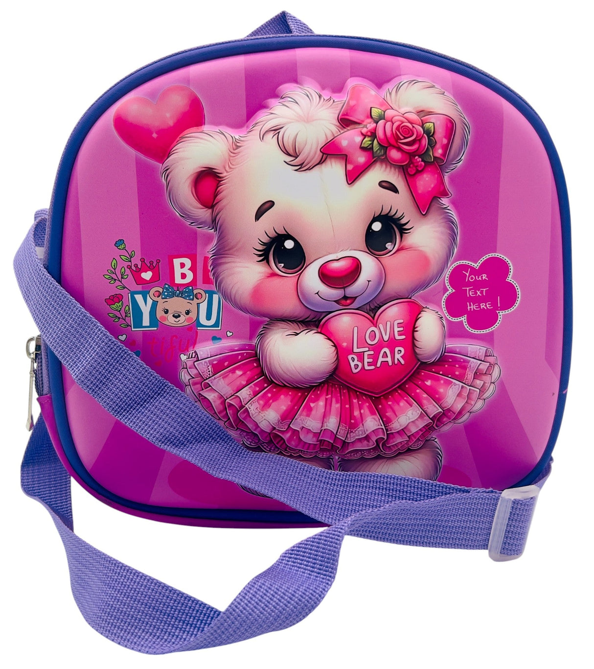 AKDC Love Bear Lunch Box Bag 22cm*24cm*10cm - Al Kabayel Discount CentreAKDC Love Bear Lunch Box Bag 22cm*24cm*10cmLunch BagAKDCAl Kabayel Discount Centre