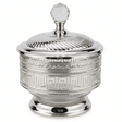 AKDC Luxe Greek Key Silver Crystal Candy Pot — Opulent Metal & Glass Keepsake Jar with Crystal Knob Lid | 15×11cm - Al Kabayel Discount CentreAKDC Luxe Greek Key Silver Crystal Candy Pot — Opulent Metal & Glass Keepsake Jar with Crystal Knob Lid | 15×11cmJars & Food SaversAKDCAl Kabayel Discount Centre