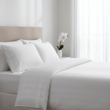 AKDC Luxury 6 - Piece White Cotton Comforter Set for King Size Bed – 240×260 cm Comforter, Deep Pocket Fitted Sheet & Pillow Shams - Al Kabayel Discount CentreAKDC Luxury 6 - Piece White Cotton Comforter Set for King Size Bed – 240×260 cm Comforter, Deep Pocket Fitted Sheet & Pillow ShamsBeddingAKDCAl Kabayel Discount Centre