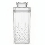 AKDC Luxury Diamond Cut Acrylic Storage Jar with Lid for Dry Food, Snacks & Kitchen Use 18 × 9 cm - Al Kabayel Discount CentreAKDC Luxury Diamond Cut Acrylic Storage Jar with Lid for Dry Food, Snacks & Kitchen Use 18 × 9 cmJars & Food SaversAKDCAl Kabayel Discount Centre