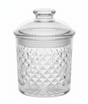 AKDC Luxury Diamond - Pattern Round Airtight Acrylic Storage Canister – Transparent Decorative Jar with Lid, 800 ml - Al Kabayel Discount CentreAKDC Luxury Diamond - Pattern Round Airtight Acrylic Storage Canister – Transparent Decorative Jar with Lid, 800 mlJars & Food SaversAKDCAl Kabayel Discount Centre