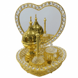 AKDC Luxury Heart - Shaped Gold & Crystal Arabic Incense Set | Premium Bakhoor Burner Gift Set | 30cm - Al Kabayel Discount CentreAKDC Luxury Heart - Shaped Gold & Crystal Arabic Incense Set | Premium Bakhoor Burner Gift Set | 30cmIncense BurnerAKDCAl Kabayel Discount Centre
