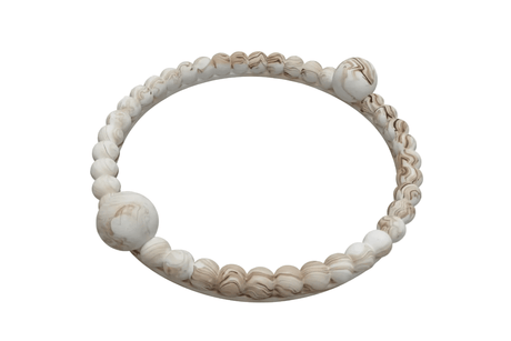 AKDC Luxury Round Glass Serving Tray – White Plaster of Paris Body with Rich Gold Rim (31 cm) - Al Kabayel Discount CentreAKDC Luxury Round Glass Serving Tray – White Plaster of Paris Body with Rich Gold Rim (31 cm)Serving TraysAKDCAl Kabayel Discount Centre