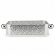 AKDC Luxury Silver & Cream Rectangular Metal Candy Serving Pot – Elegant Decorative Storage Container for Sweets Dates & Chocolates – Premium Table Centerpiece – 21x16 cm - Al Kabayel Discount CentreAKDC Luxury Silver & Cream Rectangular Metal Candy Serving Pot – Elegant Decorative Storage Container for Sweets Dates & Chocolates – Premium Table Centerpiece – 21x16 cmServing TraysAKDCAl Kabayel Discount Centre