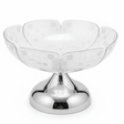 AKDC Luxury Silver Metal Base Acrylic Fruit Bowl, Modern Decorative Centerpiece Serving Bowl – 25 × 15 cm - Al Kabayel Discount CentreAKDC Luxury Silver Metal Base Acrylic Fruit Bowl, Modern Decorative Centerpiece Serving Bowl – 25 × 15 cmBowlsAKDCAl Kabayel Discount Centre