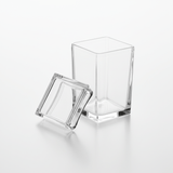 AKDC Luxury Square Airtight Acrylic Storage Canister in Crystal Clear Transparent Design – Elegant Kitchen Jar, 1000 ml - Al Kabayel Discount CentreAKDC Luxury Square Airtight Acrylic Storage Canister in Crystal Clear Transparent Design – Elegant Kitchen Jar, 1000 mlJars & Food SaversAKDCAl Kabayel Discount Centre