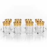 AKDC Luxury Tea Glass Set of Six Pieces with Elegant Gold Detailing 100 ml - Al Kabayel Discount CentreAKDC Luxury Tea Glass Set of Six Pieces with Elegant Gold Detailing 100 mlTumblersAKDCAl Kabayel Discount Centre