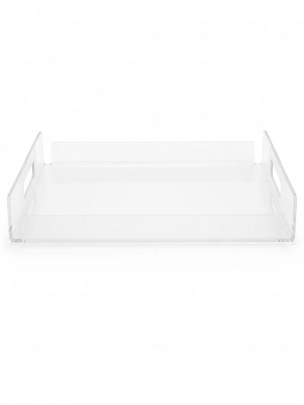 AKDC Matte Transparent Acrylic Multipurpose Serving Tray – 37 × 23 cm Modern Non - Slip Table Organizer Tray - Al Kabayel Discount CentreAKDC Matte Transparent Acrylic Multipurpose Serving Tray – 37 × 23 cm Modern Non - Slip Table Organizer TrayServing TraysAKDCAl Kabayel Discount Centre