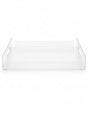 AKDC Matte Transparent Acrylic Multipurpose Serving Tray – 37 × 23 cm Modern Non - Slip Table Organizer Tray - Al Kabayel Discount CentreAKDC Matte Transparent Acrylic Multipurpose Serving Tray – 37 × 23 cm Modern Non - Slip Table Organizer TrayServing TraysAKDCAl Kabayel Discount Centre