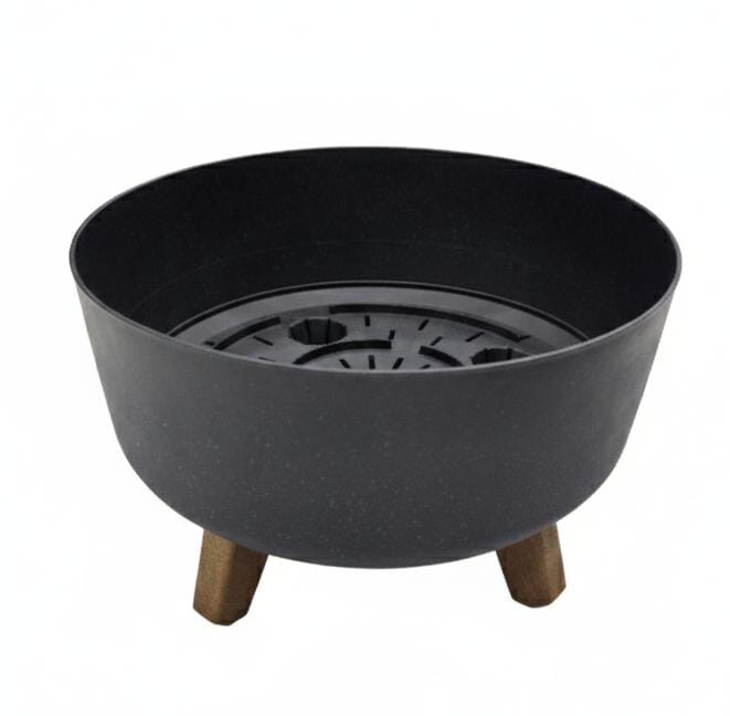 AKDC Medium Black Plastic Plant Pot – Deep Oval Planter – 29×18 cm - Al Kabayel Discount CentreAKDC Medium Black Plastic Plant Pot – Deep Oval Planter – 29×18 cmFlower/Plant PotsAKDCAl Kabayel Discount Centre