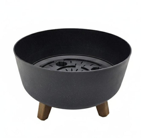 AKDC Medium Black Plastic Plant Pot – Deep Oval Planter – 29×18 cm - Al Kabayel Discount CentreAKDC Medium Black Plastic Plant Pot – Deep Oval Planter – 29×18 cmFlower/Plant PotsAKDCAl Kabayel Discount Centre