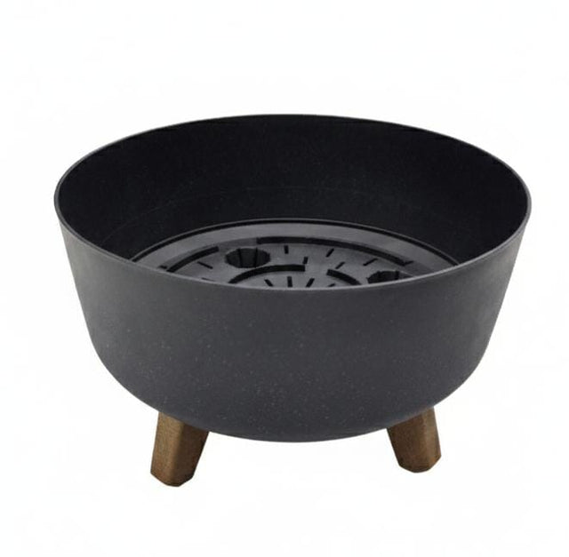 AKDC Medium Black Plastic Plant Pot – Deep Oval Planter – 29×18 cm - Al Kabayel Discount CentreAKDC Medium Black Plastic Plant Pot – Deep Oval Planter – 29×18 cmFlower/Plant PotsAKDCAl Kabayel Discount Centre