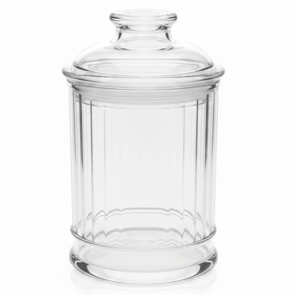 AKDC Medium Clear Acrylic Storage Canister with Lid for Food Storage and Organization 13 × 10 cm - Al Kabayel Discount CentreAKDC Medium Clear Acrylic Storage Canister with Lid for Food Storage and Organization 13 × 10 cmJars & Food SaversAKDCAl Kabayel Discount Centre