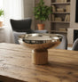 AKDC Medium Metal & Wooden Serving Bowl 25x17 cm – Stylish Silver with Wooden Accent Modern Serving Bowl for Daily Use - Al Kabayel Discount CentreAKDC Medium Metal & Wooden Serving Bowl 25x17 cm – Stylish Silver with Wooden Accent Modern Serving Bowl for Daily UseServeware SetsAKDCAl Kabayel Discount Centre