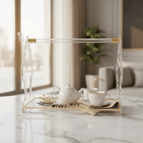 AKDC Medium Rectangular Acrylic Tray Durable Clear Serving Tray for Food and Beverage Service 41 x 21 cm - Al Kabayel Discount CentreAKDC Medium Rectangular Acrylic Tray Durable Clear Serving Tray for Food and Beverage Service 41 x 21 cmServing TraysAKDCAl Kabayel Discount Centre