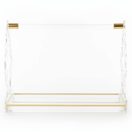 AKDC Medium Rectangular Acrylic Tray Durable Clear Serving Tray for Food and Beverage Service 41 x 21 cm - Al Kabayel Discount CentreAKDC Medium Rectangular Acrylic Tray Durable Clear Serving Tray for Food and Beverage Service 41 x 21 cmServing TraysAKDCAl Kabayel Discount Centre