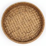 AKDC Medium Round Handwoven Rattan Serving Tray – Natural Brown Color, Decorative Table & Coffee Tray, 40 cm - Al Kabayel Discount CentreAKDC Medium Round Handwoven Rattan Serving Tray – Natural Brown Color, Decorative Table & Coffee Tray, 40 cmRattanAKDCAl Kabayel Discount Centre