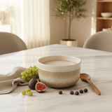AKDC Melamine Cream Crackle Covered Serving Bowl with Lid Multipurpose Food Storage and Serving Dish for Home and Events – 5 Inch - Al Kabayel Discount CentreAKDC Melamine Cream Crackle Covered Serving Bowl with Lid Multipurpose Food Storage and Serving Dish for Home and Events – 5 InchBowlsAKDCAl Kabayel Discount Centre