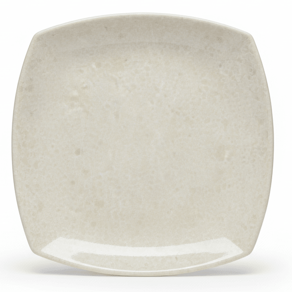 AKDC Melamine Cream Speckled Square Dessert Plate Perfect for Cakes, Pastries and Snacks – 20 cm - Al Kabayel Discount CentreAKDC Melamine Cream Speckled Square Dessert Plate Perfect for Cakes, Pastries and Snacks – 20 cmPlatesAKDCAl Kabayel Discount Centre