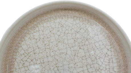 AKDC Melamine Round Dinner Plate - 26CM - Offwhite&Brown - Al Kabayel Discount CentreAKDC Melamine Round Dinner Plate - 26CM - Offwhite&BrownPlatesAKDCAl Kabayel Discount Centre