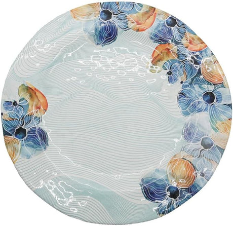AKDC Melamine Round Plate 14 Inch 23614 30.1 X 24.3 X 25.4 Cm Multicolor - Al Kabayel Discount CentreAKDC Melamine Round Plate 14 Inch 23614 30.1 X 24.3 X 25.4 Cm MulticolorPlatesAKDCAl Kabayel Discount Centre