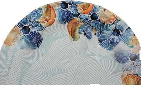 AKDC Melamine Round Plate 14 Inch 23614 30.1 X 24.3 X 25.4 Cm Multicolor - Al Kabayel Discount CentreAKDC Melamine Round Plate 14 Inch 23614 30.1 X 24.3 X 25.4 Cm MulticolorPlatesAKDCAl Kabayel Discount Centre