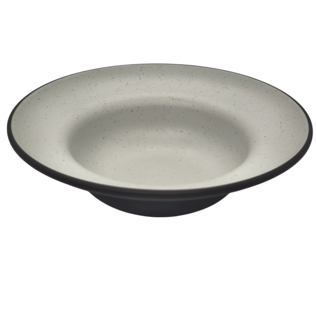 AKDC Melamine Soup Plate Durable - 23cmX7cm - Brown&White - Al Kabayel Discount CentreAKDC Melamine Soup Plate Durable - 23cmX7cm - Brown&WhitePlatesAKDCAl Kabayel Discount Centre