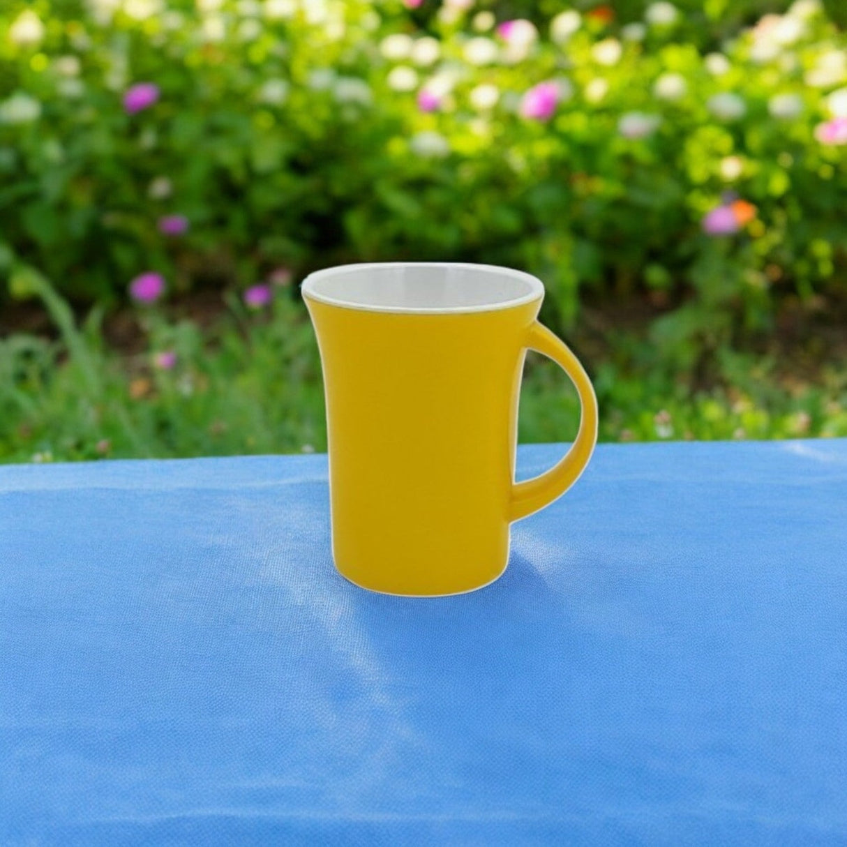 AKDC Melamine Tea Coffee Mug 350ML Color Yellow - Al Kabayel Discount CentreAKDC Melamine Tea Coffee Mug 350ML Color YellowMugsAKDCAl Kabayel Discount Centre