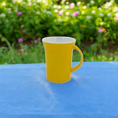 AKDC Melamine Tea Coffee Mug 350ML Color Yellow - Al Kabayel Discount CentreAKDC Melamine Tea Coffee Mug 350ML Color YellowMugsAKDCAl Kabayel Discount Centre