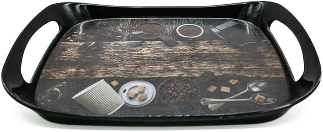 AKDC Melamine Tray 12.25inch length * 9.6inch width Multicolor - Al Kabayel Discount CentreAKDC Melamine Tray 12.25inch length * 9.6inch width MulticolorPlatesAl Kabayel Discount CentreAl Kabayel Discount Centre