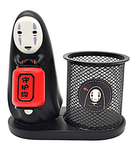 AKDC Mesh Pen Holder with 3D Kaonashi “No Face” Character Model - Al Kabayel Discount CentreAKDC Mesh Pen Holder with 3D Kaonashi “No Face” Character ModelDesk Accessories & OrganizersAKDCAl Kabayel Discount Centre
