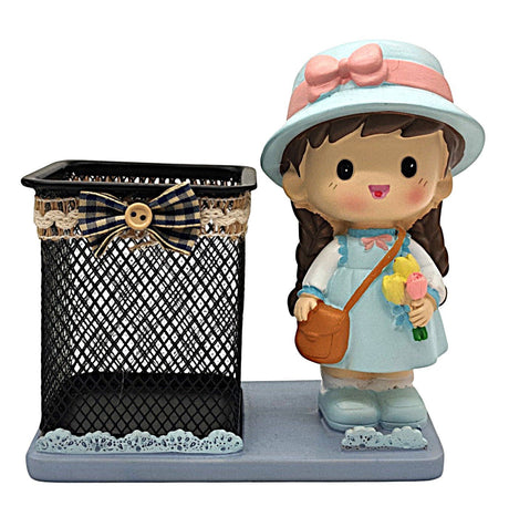 AKDC Mesh Pen Holder with 3D Little Girl Figurine – Blue Dress - Al Kabayel Discount CentreAKDC Mesh Pen Holder with 3D Little Girl Figurine – Blue DressDesk Accessories & OrganizersAKDCAl Kabayel Discount Centre