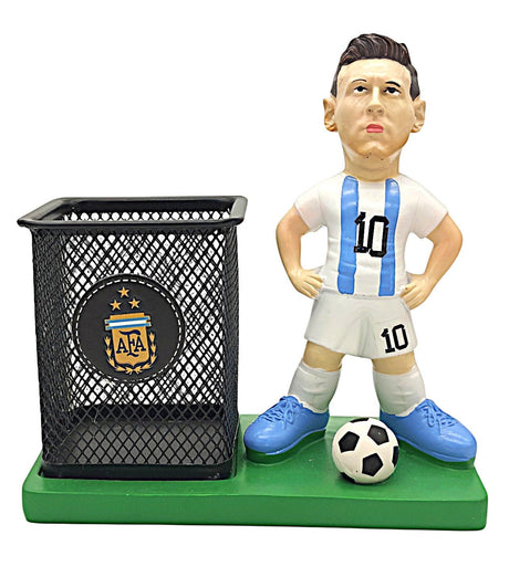 AKDC Mesh Pen Holder with 3D Messi Football Star Figure - Al Kabayel Discount CentreAKDC Mesh Pen Holder with 3D Messi Football Star FigureDesk Accessories & OrganizersAKDCAl Kabayel Discount Centre