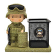 AKDC Mesh Pen Holder with 3D Military Soldier Model - Al Kabayel Discount CentreAKDC Mesh Pen Holder with 3D Military Soldier ModelDesk Accessories & OrganizersAKDCAl Kabayel Discount Centre