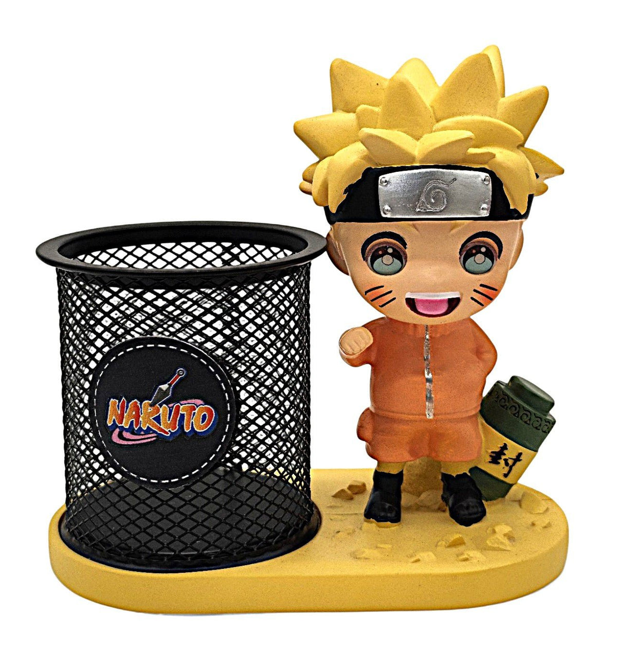 AKDC Mesh Pen Holder with 3D Naruto Anime Character - Al Kabayel Discount CentreAKDC Mesh Pen Holder with 3D Naruto Anime CharacterDesk Accessories & OrganizersAKDCAl Kabayel Discount Centre