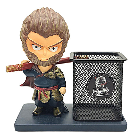 AKDC Mesh Pen Holder with 3D Wukong Monkey King Model - Al Kabayel Discount CentreAKDC Mesh Pen Holder with 3D Wukong Monkey King ModelDesk Accessories & OrganizersAKDCAl Kabayel Discount Centre