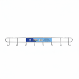 AKDC Metal 8 - Way Hanger | Silver Chrome - Al Kabayel Discount CentreAKDC Metal 8 - Way Hanger | Silver ChromeOrganizers & AccessoriesAKDCAl Kabayel Discount Centre