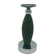 AKDC Metal and Plastic Candle Holder 23cm*10cm, Green/Silver - Al Kabayel Discount CentreAKDC Metal and Plastic Candle Holder 23cm*10cm, Green/SilverHome Décor AccentsAKDCAl Kabayel Discount Centre