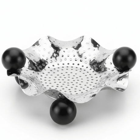 AKDC metal ball footed candy bowl decorative serving bowl elegant table display dish 15cm - Al Kabayel Discount CentreAKDC metal ball footed candy bowl decorative serving bowl elegant table display dish 15cmBowlsAKDCAl Kabayel Discount Centre